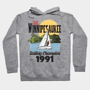 Lake Winnipesaukee Sailing Champion Hoodie